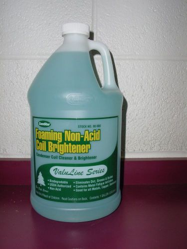 Comstar 90-900 1 gal foaming non-acid coil bright &amp; cleaner aluminum cleaner for sale