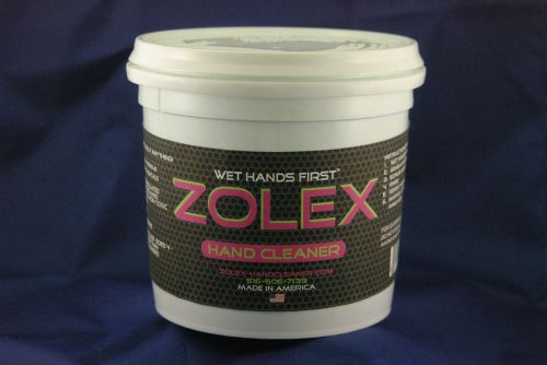 Zolex Hand Cleaner - Case of 8 Shop-Sized 3lb Tubs