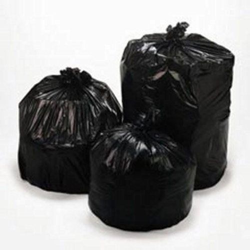 15 Gallon Black Garbage Bags, 24x32, 0.7mil, 500 Bags (TRN ML2432)