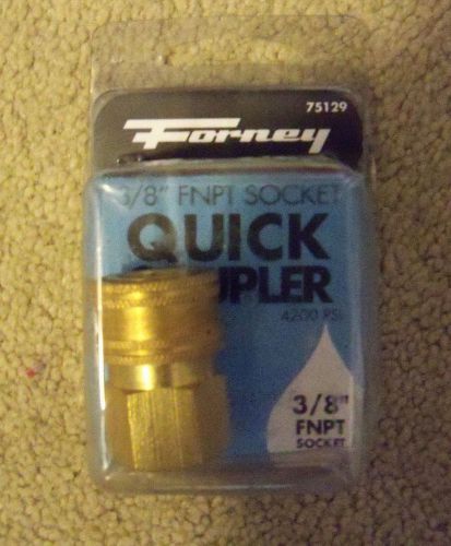 Forney 75129 Pressure Washer Accessories, Quick Coupler Female Socket, 3/8-Inch