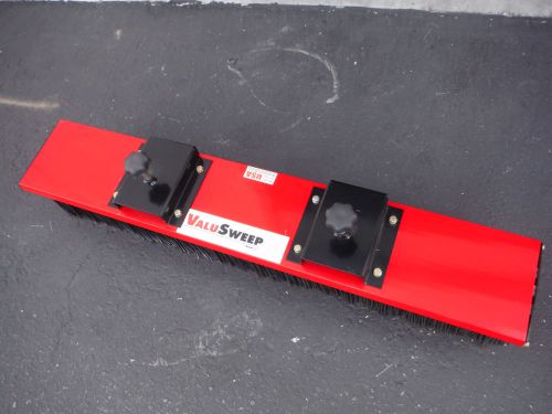 Valusweep #vsb-048 48&#039; x 9 &#034;  forklift mounted sweeper\broom attachment new for sale