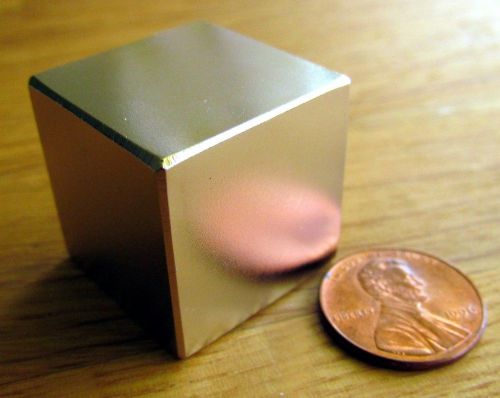 1&#034; n42 neodymium magnet cube rare earth super-strong for sale