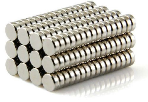 300pc 3mm x 1.5mm disc rare-earth neodymium magnets magnet 1/8 inch x 1/16 inch for sale