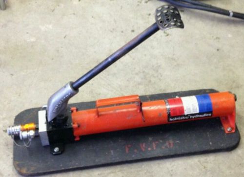 Holmatro hydralic fire rescue foot pump 2 stage ftw-1600 for sale