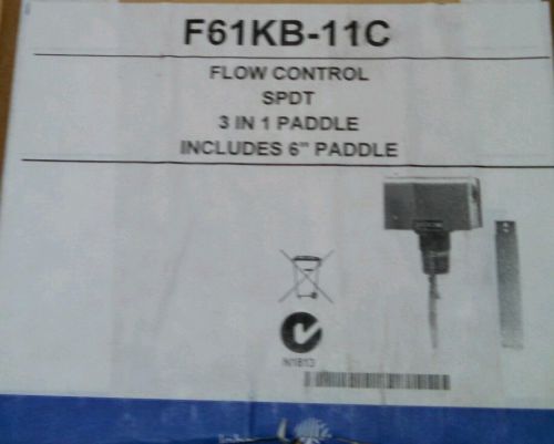 NEW - JOHNSON CONTROLS FLOW CONTROL F61KB-11C F61 series standard flow switch