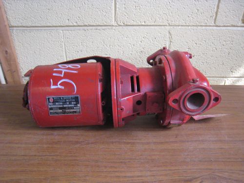 Bell &amp; Gossett 172701 Series 60 Model 601S Booster Pump w/ 1/4HP 1PH Motor Used