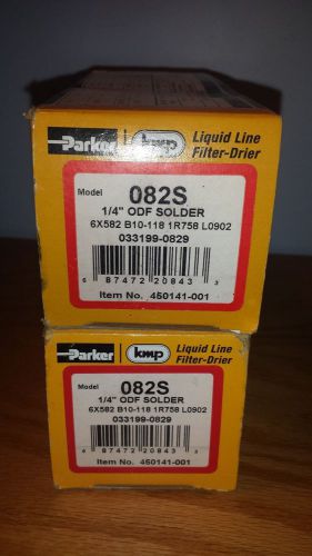 Lot of 2 nib parker 082s liquid line filter dryer 1/4&#034; sweat for sale