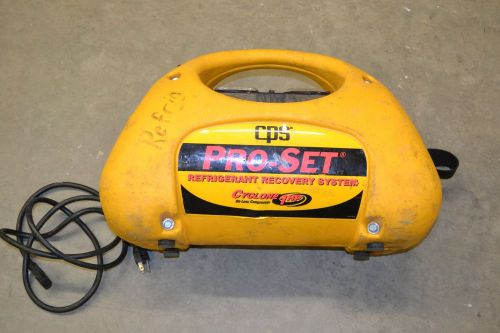 Cps cr700 pro set cyclone oil less refrigerant recovery machine  - quick ship for sale