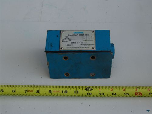 Vickers Hydraulic SystemStak Direct Check Valve / Control Module DGMDC-5-Y-PK-30