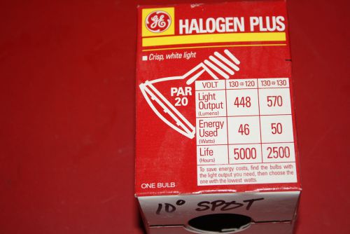 PAR 20 GE Halogen Plus 8&#039; Beam Used Good condition