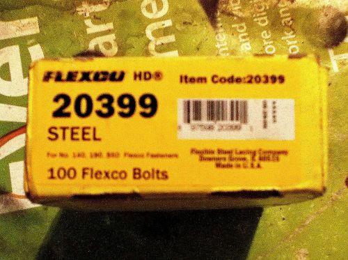 FLEXCO 20399 STEEL BOLTS #190/140