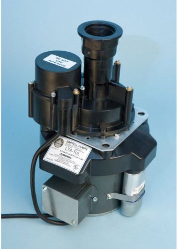 Hartell LTA-1-ABC Automatic Direct Mount Laundry Utility Sink Drain Pump 802210