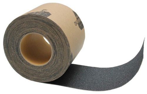 5&#034; x 60&#039; black safety griptape non skid grit for stairs &amp; more anti slip grip for sale