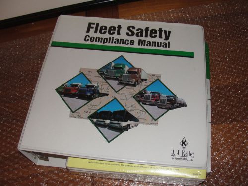 J J KELLER  Fleet Safety Compliance Manual Brand New still wraped in the plastic