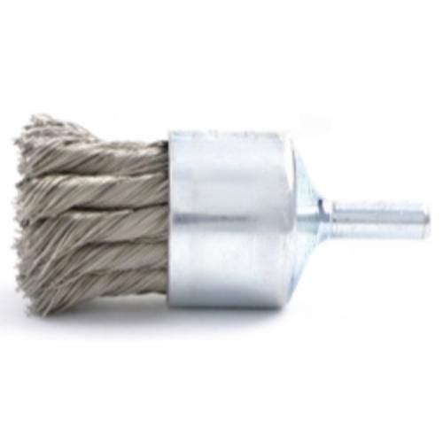 Brush research bnh620 3/4&#034; knotted wire end brush, .020 for sale