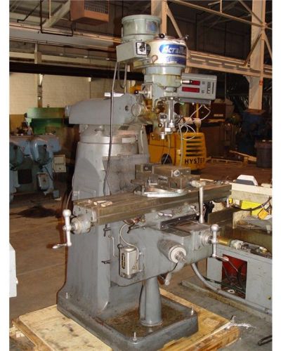 Acramill vertical milling machine, bridgeport mill style for sale