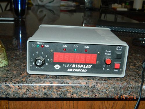 Flexdisplay adanced data collector and foot pedal, dial indicator, and cords for sale