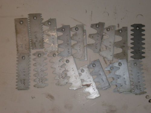 METRIC GEAR PTICH GAGES