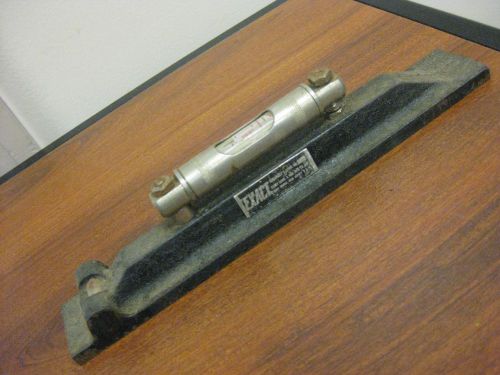 Vintage Exact Level &amp; Tool Mfg. No 96-8 Machinist’s Bubble Level (0.005” / foot)