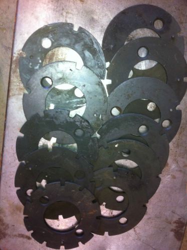 One 8&#034; super spacer dividing head masking plate 2 or 3 or 4 or 6 or 8 r 12 notch for sale