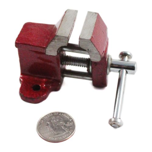 Fixed desk 1&#034; jaw mini vise for jewelers heavy duty craft hobby universal tool for sale
