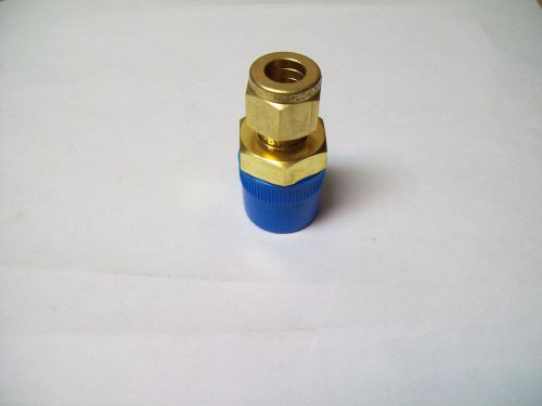 10 HAMLET LETLOK MALE CONNECTOR 3/8 x 1/2 NPT BRASS INSTRUMENT FITING NEW/SEALED
