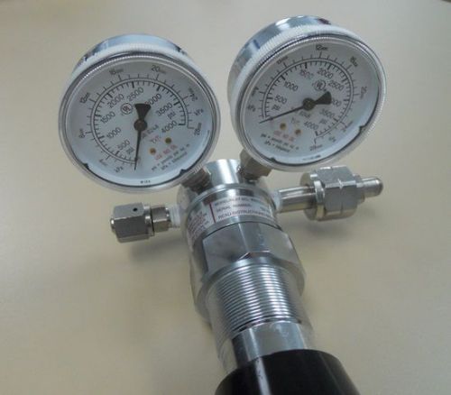 Air liquide / concoa 492 series regulator, piston sensed, ultrahigh pressure for sale