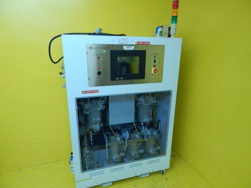 Amat applied materials 0190-03166 wash station chemical cabinet mips 80 used for sale