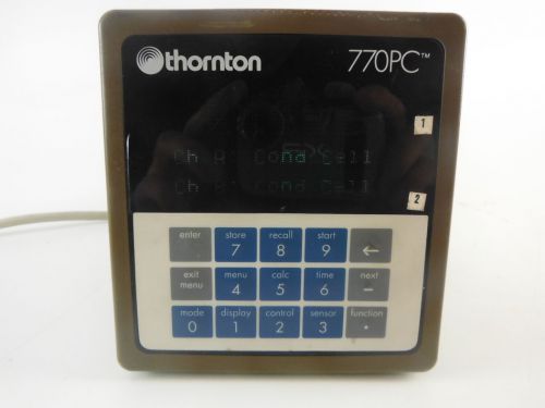 Thornton 770PC Analytical Process Controller Monitor 772-211