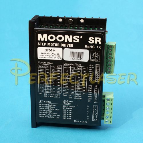 Cnc engraving router 2 phase 1a~ 4.5a micro stepper drive step motor driver sr4h for sale