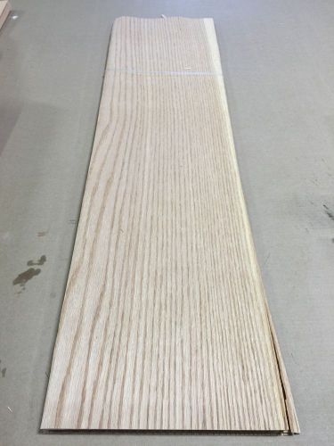 Wood Veneer Red Oak 11x42 22pcs total Raw Veneer  &#034;EXOTIC&#034; RO9 12-31