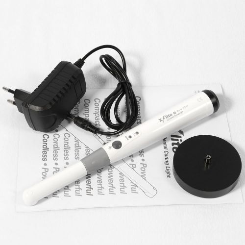 Hot new dental cordless wireless led curing light lamp 330° rotation th white for sale