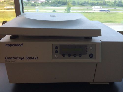 Eppendorf 5804R with Rotor