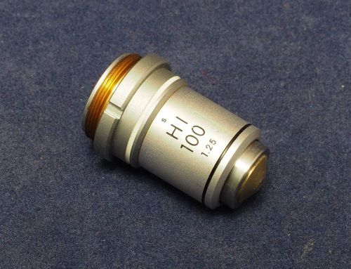 Nikon Microscope 100X NA 1.25 objective RMS #20835