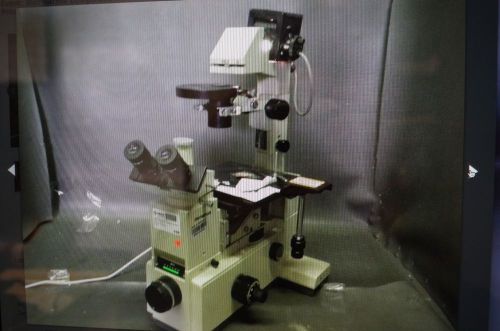 OLYMPUS  IMT-2 MICROSCOPE WITH  (3) OBJECTIVES