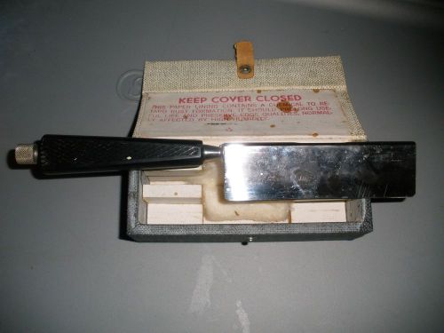 Vintage American Optical Microtome Knife #92020 with Case Rare NRMT Condition
