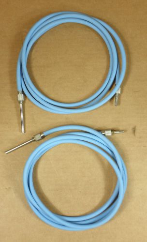 Smith &amp; Nephew Fiberoptic Endoscopy Light Cables Lot of (2) *Untested*