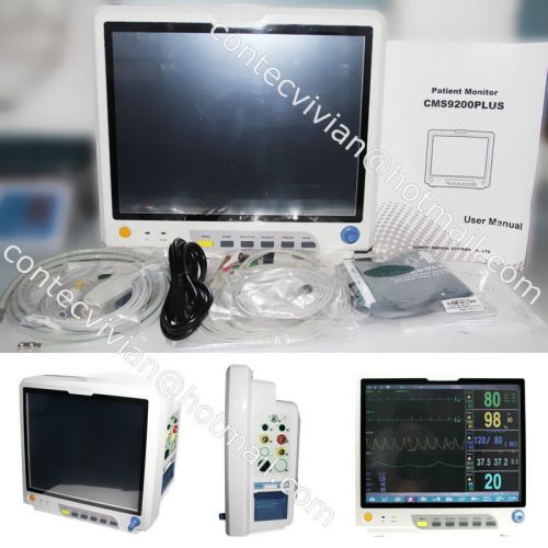 NEW Vital signs Patient Monitor Big screen Touch Color LCD 6-Parameter CMS9200+