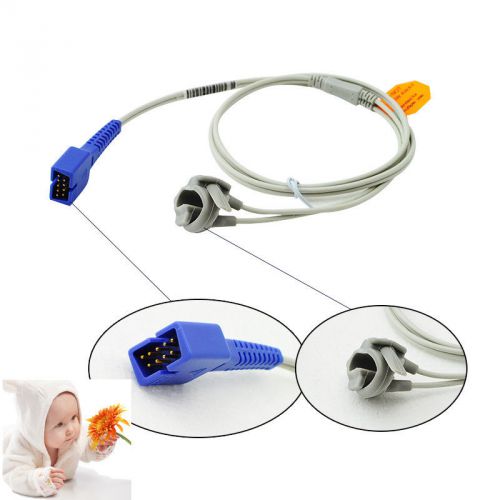 New Nellcor DS 100A Neonate Baby Infant Soft Wrap SpO2 Sensor Probe 3ft 9Pins