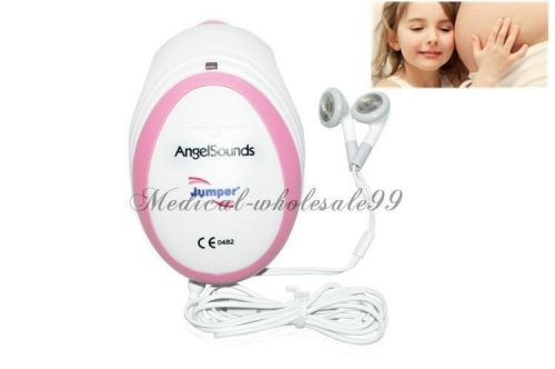 ++Lowest price BEST Quality Fetal Doppler Listen to baby Heart beat Rate Monitor