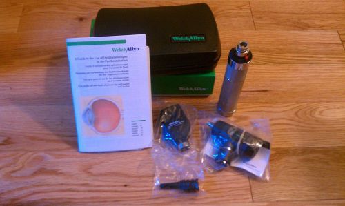 New Welch Allyn 3.5V Ophthalmoscope-Otoscope Diagnostic Set #97250-M