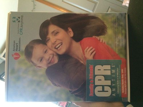 Family &amp; Friends CPR Anytime Light Skin Personal Kit American Heart Health #1661
