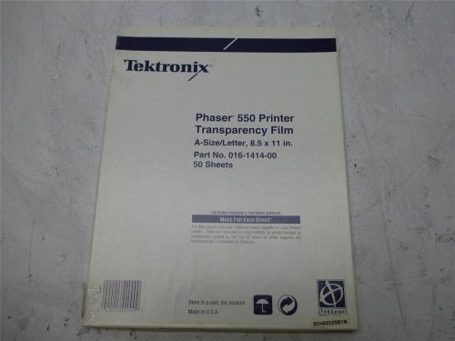 Brand New Lot of 50 Tektronix Phaser 550 Transparencies 016-1414-00