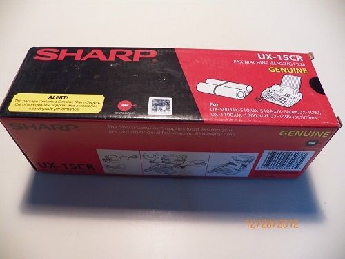 SHARP UX-15CR IMAGING FILM - NEW IN BOX