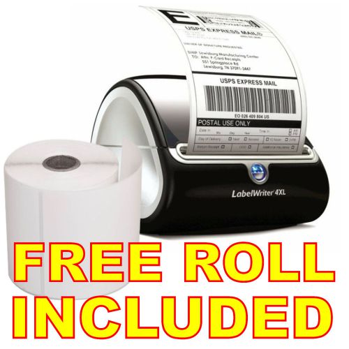 New dymo labelwriter 4xl thermal label printer -1755120 + 1 free roll for sale