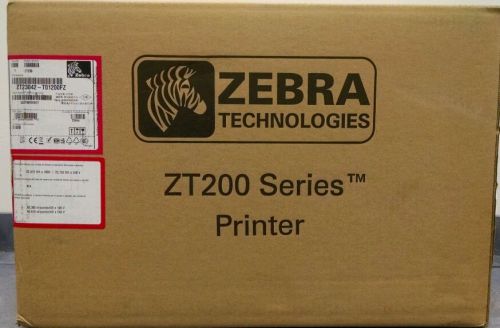 New zebra zt230 23042 direct thermal/thermal transfer printer usb serial for sale