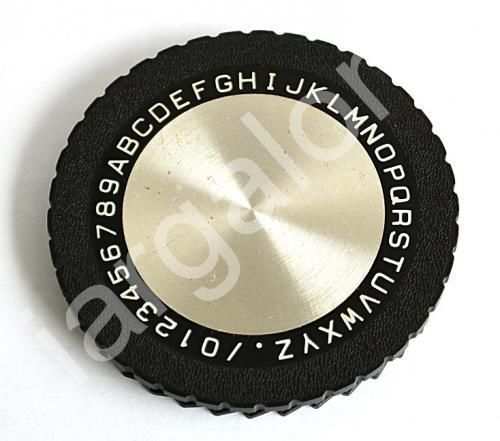 DYMO Type Wheel 3-3/16&#034; 906659 Embossing Label (1540, 1570) USED Letter