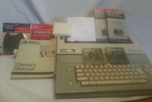 Smith Corona PWP 3850 Personal Word Processor 5F Typewriter 3.5&#034; Floppy Drive