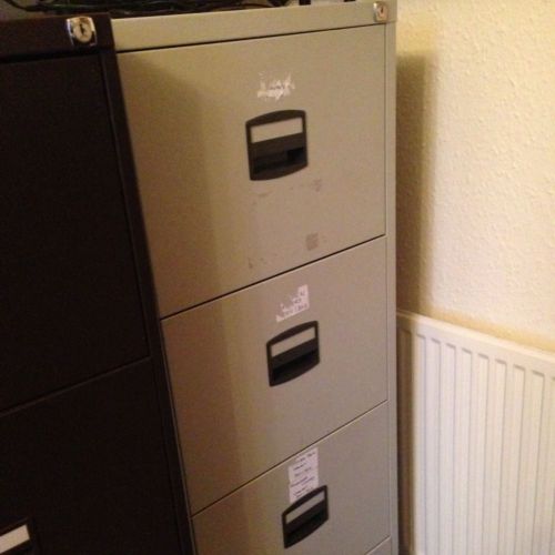 4 draw metal filing cabinet for sale