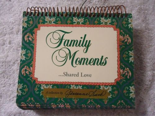 Family Moments...Shared Love, Day by Day Quote Calendar, New
